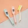 The new household soft-bristled shoe brush is a perfect cleaning and laundry tool that won't damage shoes. It is a multi-functional long-handled plastic laundry brush Application Scenario